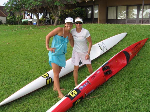 Lauren Bartlett and Maggie Twigg-Smith Molokai 2008 Lauren Bartlett and Maggie Twigg-Smith Molokai 2008